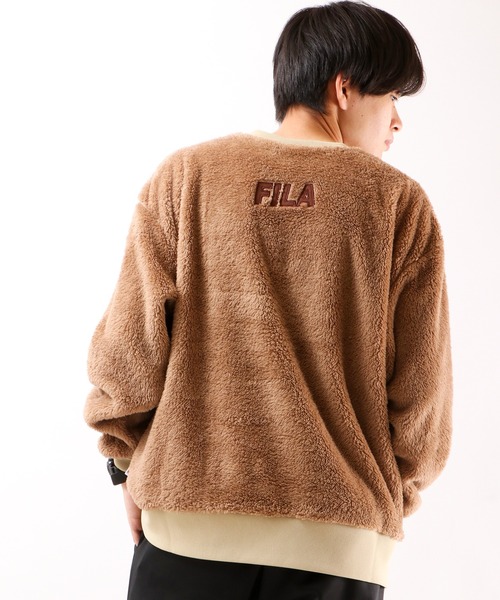 【セール】FILA ボアトレーナー（スウェット）｜FILA HERITAGE（フィラヘリテージ）