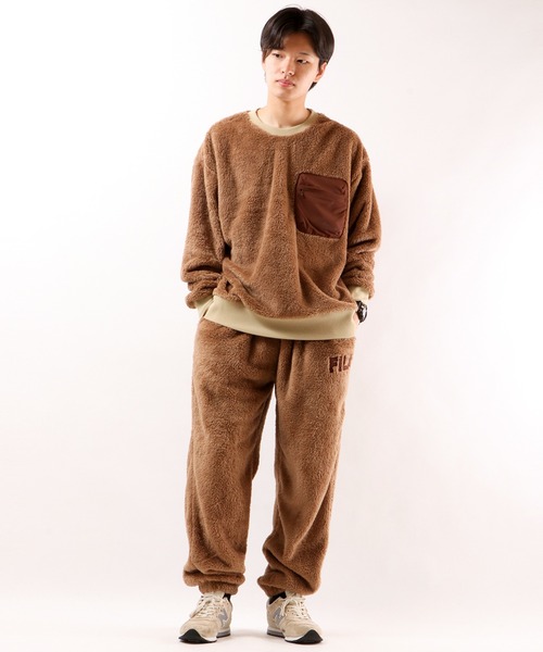 【セール】FILA ボアトレーナー（スウェット）｜FILA HERITAGE（フィラヘリテージ）