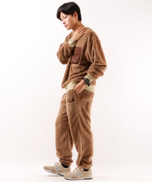 【セール】FILA ボアトレーナー（スウェット）｜FILA HERITAGE（フィラヘリテージ）