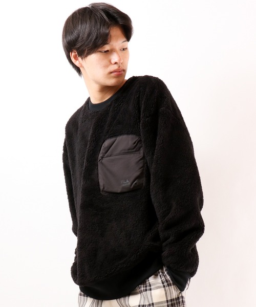 【セール】FILA ボアトレーナー（スウェット）｜FILA HERITAGE（フィラヘリテージ）