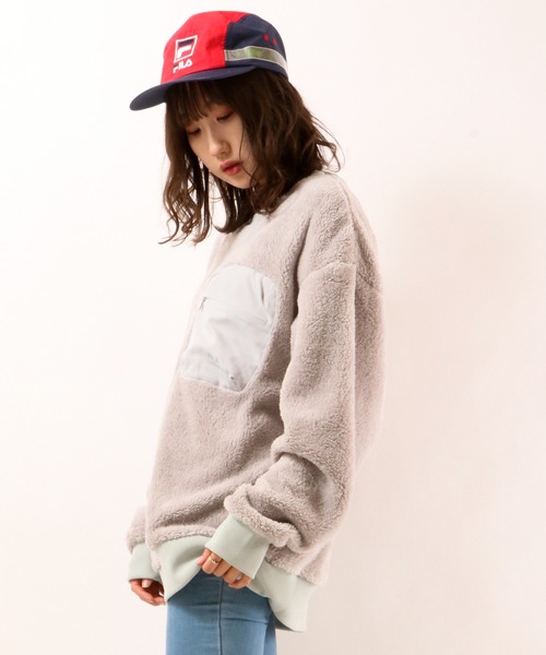 【セール】FILA ボアトレーナー（スウェット）｜FILA HERITAGE（フィラヘリテージ）