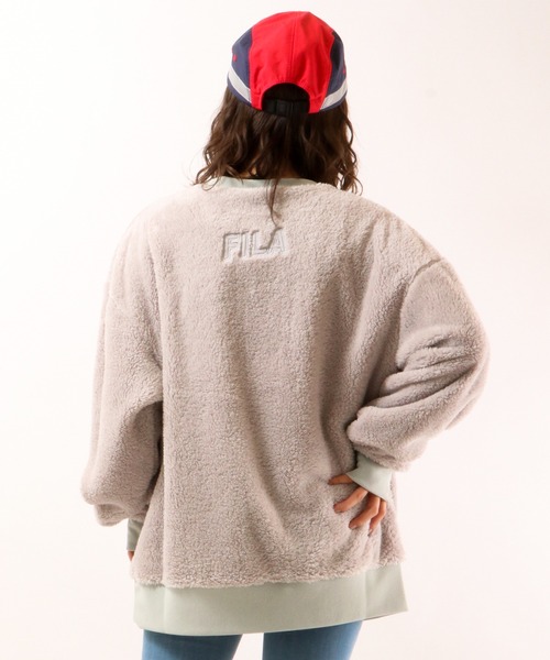 【セール】FILA ボアトレーナー（スウェット）｜FILA HERITAGE（フィラヘリテージ）