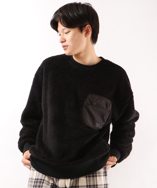 【セール】FILA ボアトレーナー（スウェット）｜FILA HERITAGE（フィラヘリテージ）
