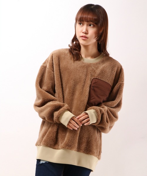 【セール】FILA ボアトレーナー（スウェット）｜FILA HERITAGE（フィラヘリテージ）