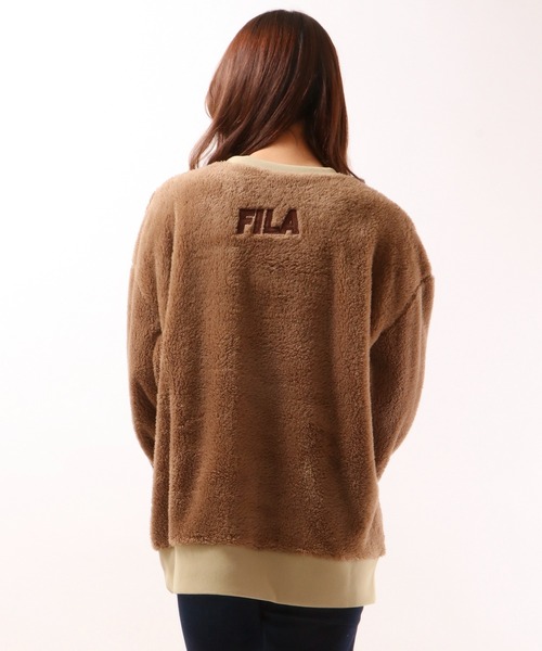 【セール】FILA ボアトレーナー（スウェット）｜FILA HERITAGE（フィラヘリテージ）