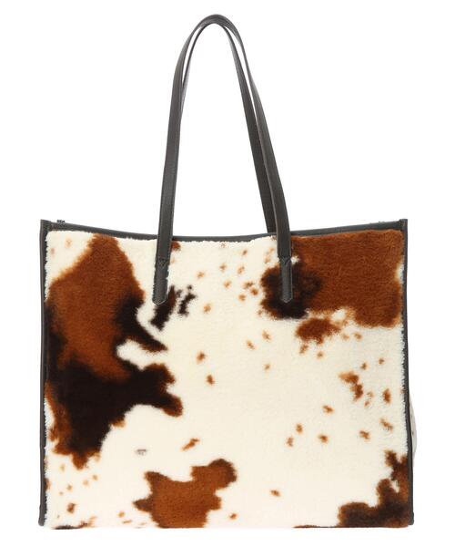 Green　Parks（グリーンパークス）の「カウBIGトートバッグ＊（トートバッグ・レディース・ブラウン・FREE）」の13枚目の写真