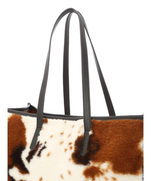 Green　Parks（グリーンパークス）の「カウBIGトートバッグ＊（トートバッグ・レディース・ブラウン・FREE）」の18枚目の写真