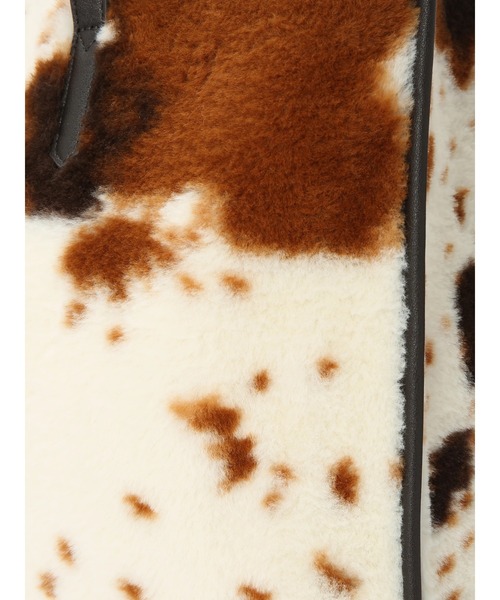 Green　Parks（グリーンパークス）の「カウBIGトートバッグ＊（トートバッグ・レディース・ブラウン・FREE）」の8枚目の写真