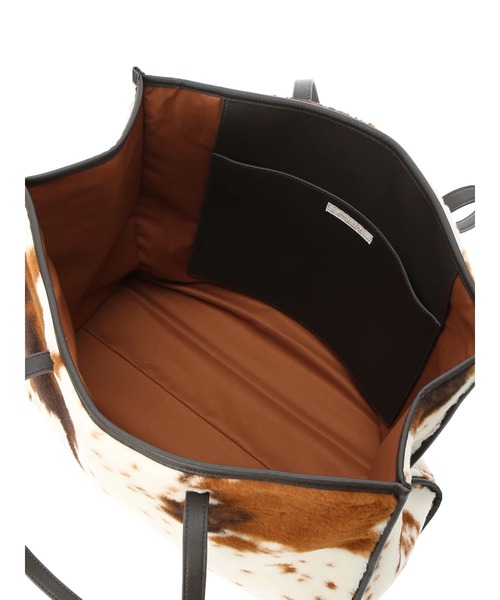 Green　Parks（グリーンパークス）の「カウBIGトートバッグ＊（トートバッグ・レディース・ブラウン・FREE）」の9枚目の写真