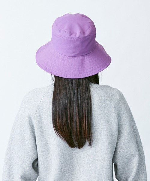 Chapeau d' O（シャポードオー）の「Chapeau d' O C/N PT Ribbon Capeline（ハット・レディース・ネイビー/パープル/ベージュ・M/57.5cm）」の15枚目の写真