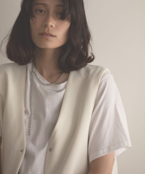 marjour(マージュール)の「BALL CHAIN NECKLACE(ネックレス・レディース・シルバー/ゴールド・FREE)」の2枚目の写真