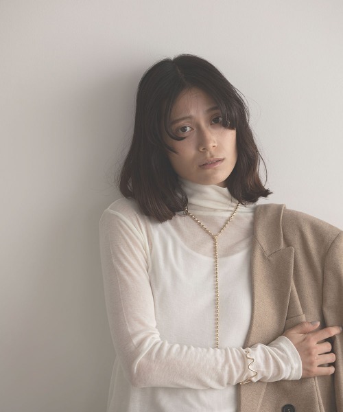 marjour(マージュール)の「BALL CHAIN NECKLACE(ネックレス・レディース・シルバー/ゴールド・FREE)」の8枚目の写真