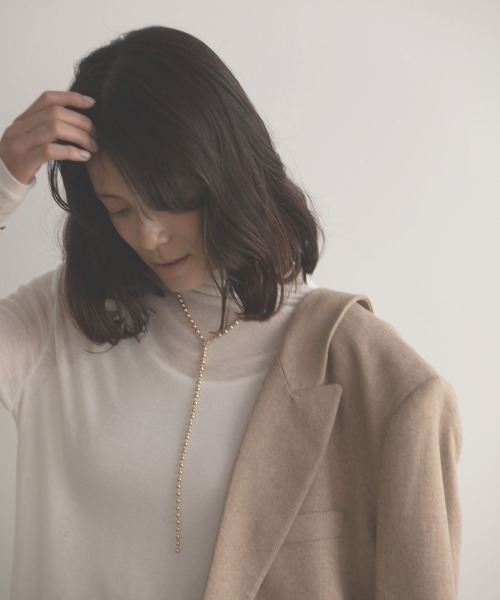 marjour(マージュール)の「BALL CHAIN NECKLACE(ネックレス・レディース・シルバー/ゴールド・FREE)」の9枚目の写真