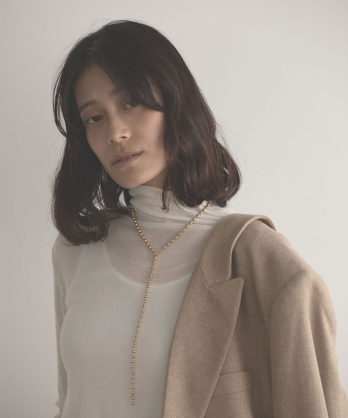 marjour(マージュール)の「BALL CHAIN NECKLACE(ネックレス・レディース・シルバー/ゴールド・FREE)」の10枚目の写真