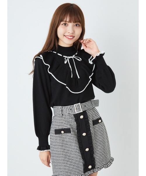 Ank Rouge（アンクルージュ）の「ヨークフリルハシゴリボン