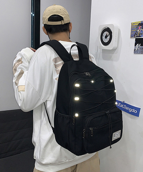 c.u.l（シーユーエル）の「【c.u.l】ユニセックス バンジーコードバックパック cula267 2980（バックパック/リュック・レディース・ブラック/ブルー・FREE）」の14枚目の写真
