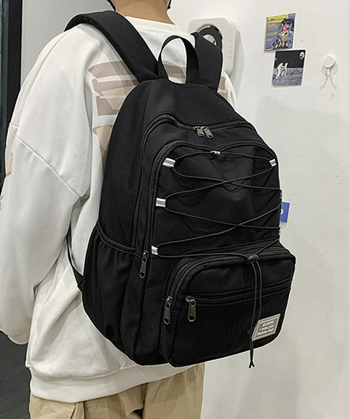 c.u.l（シーユーエル）の「【c.u.l】ユニセックス バンジーコードバックパック cula267 2980（バックパック/リュック・レディース・ブラック/ブルー・FREE）」の15枚目の写真