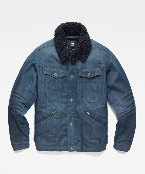 G-STAR（ジースター）の「FLIGHT COMBAT SHERPA JACKET/デニム