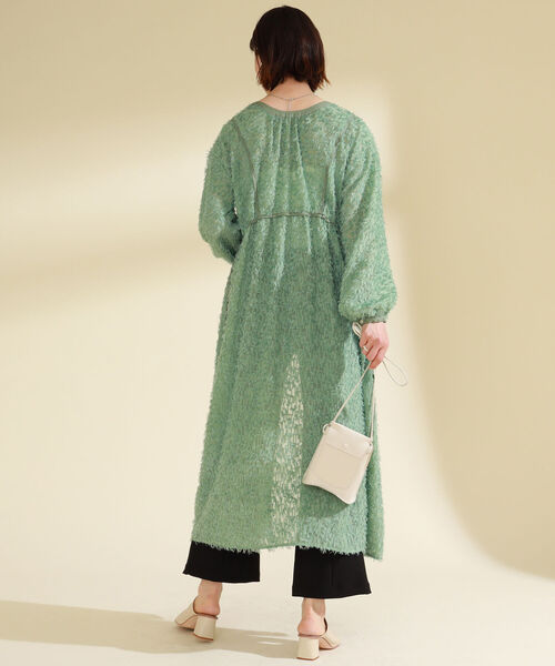 Ray BEAMS(レイビームス)の「Ray BEAMS / フリンジ リボンベルト ワンピース(ワンピース・レディース・ブラック/ホワイト系その他6/グリーン系その他2・ONE SIZE)」の18枚目の写真