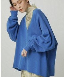CREOLME | (CREOLME)Vネックオーバースウェット(スウェット)