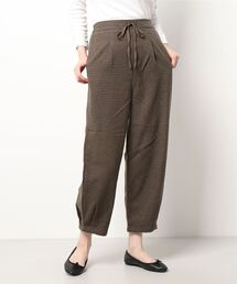 Samansa Mos2 blue | チェック柄パンツ(その他パンツ)