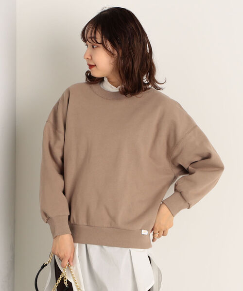 FREDY&GLOSTER（フレディアンドグロスター）の「【sportswear/スポーツウェア】Double Face スウェット ＃W1525-598（スウェット・レディース・ライトグレー/ベージュ/レッド・FREE）」の6枚目の写真