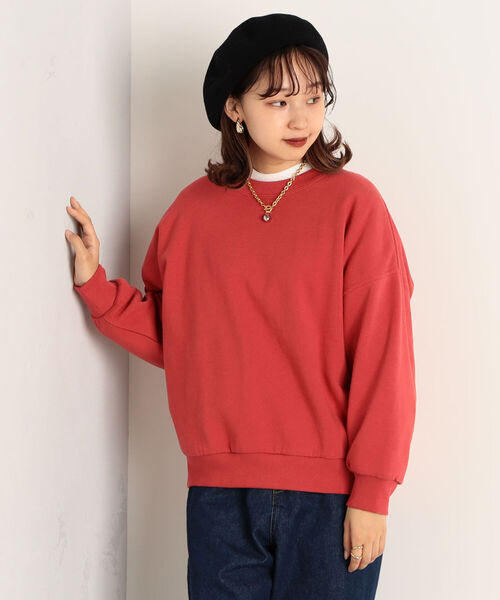 FREDY&GLOSTER（フレディアンドグロスター）の「【sportswear/スポーツウェア】Double Face スウェット ＃W1525-598（スウェット・レディース・ライトグレー/ベージュ/レッド・FREE）」の10枚目の写真