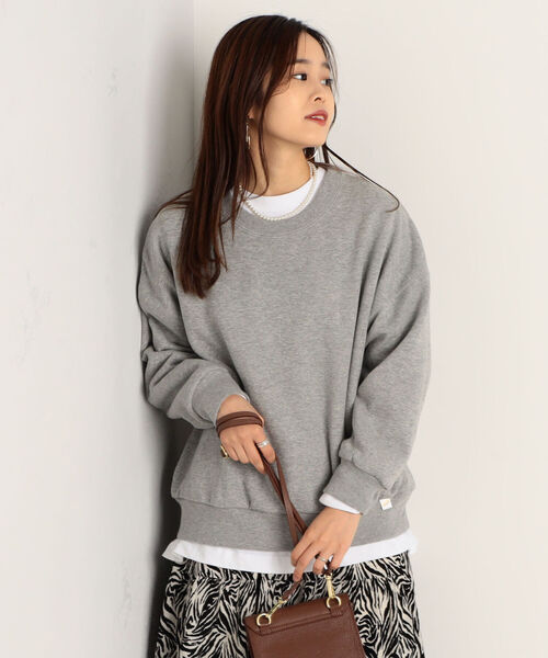 FREDY&GLOSTER（フレディアンドグロスター）の「【sportswear/スポーツウェア】Double Face スウェット ＃W1525-598（スウェット・レディース・ライトグレー/ベージュ/レッド・FREE）」の13枚目の写真