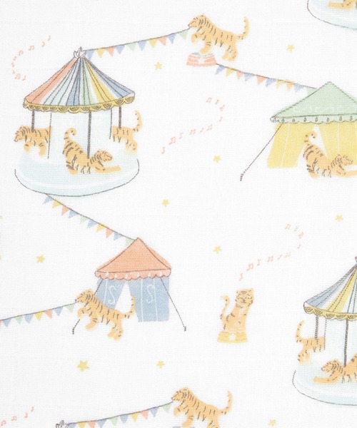 aden + anais （エイデンアンドアネイ）の「スワドル 3枚入り（おくるみ・キッズ・ホワイト/セージグリーン・FREE）」の20枚目の写真