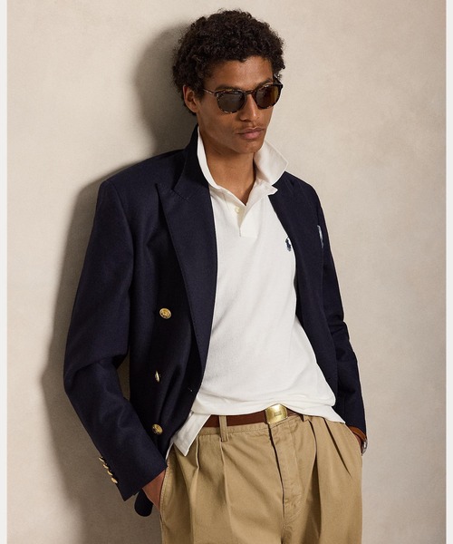 POLO RALPH LAUREN（ポロ ラルフ ローレン）の「アイコニック メッシュ ポロシャツ（ポロシャツ・メンズ・ホワイト・S/M/L/XL/XS/XXL）」の6枚目の写真