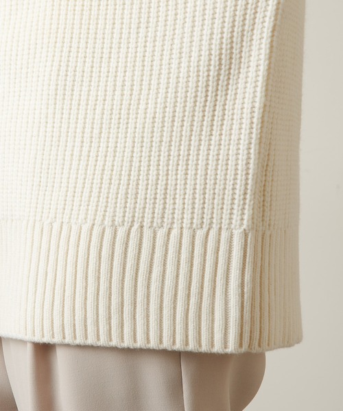 Whim Gazette(ウィムガゼット)の「ハイネックボリュームスリーブプルオーバー(ニット/セーター・レディース・オフホワイト/サンドベージュ・FREE)」の16枚目の写真