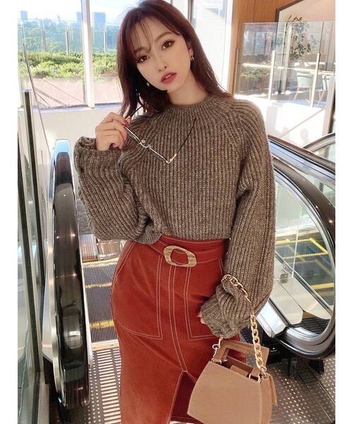 RESEXXY（リゼクシー）の「カラーフレームクリアメガネ（メガネ・レディース・ブラック/ブラウン・FREE）」の16枚目の写真