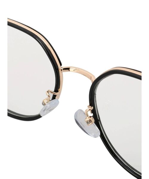 RESEXXY（リゼクシー）の「カラーフレームクリアメガネ（メガネ・レディース・ブラック/ブラウン・FREE）」の13枚目の写真