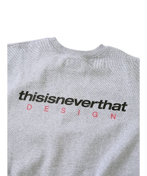 thisisneverthat スウェット　グレー セール】Arch-Logo Crewneck（スウェット）｜thisisneverthat