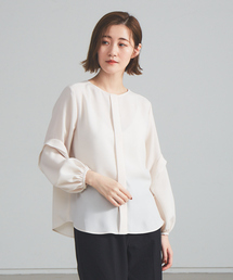 qualite | ｼﾞｮｰｾﾞｯﾄﾎﾞﾘｭｰﾑｽﾘｰﾌﾞﾌﾞﾗｳｽ(シャツ/ブラウス)