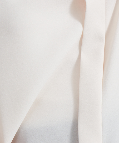 qualite（カリテ）の「【新色ブラック登場】ジョーゼットボリュームスリーブブラウス（シャツ/ブラウス・レディース・チャコールグレー/ベージュ/ブラック・フリー）」の7枚目の写真