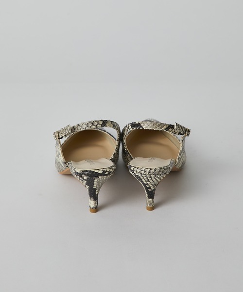 RIVE DROITE（リヴドロワ）の「プリントバックストラップパンプス（パンプス・レディース・ベージュ・38/36/37）」の10枚目の写真