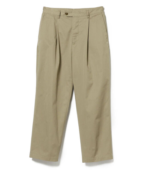 BEAMS LIGHTS（ビームスライツ）の「BEAMS LIGHTS / バック ジップ パンツ（スラックス・メンズ・ベージュ/ネイビー・MEDIUM/SMALL/LARGE）」の3枚目の写真