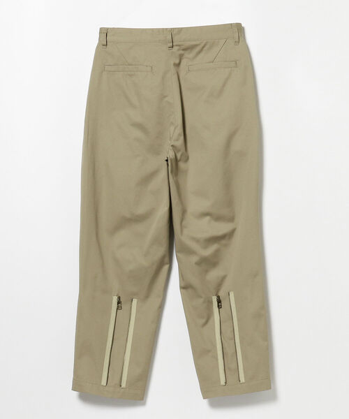 BEAMS LIGHTS（ビームスライツ）の「BEAMS LIGHTS / バック ジップ パンツ（スラックス・メンズ・ベージュ/ネイビー・MEDIUM/SMALL/LARGE）」の7枚目の写真