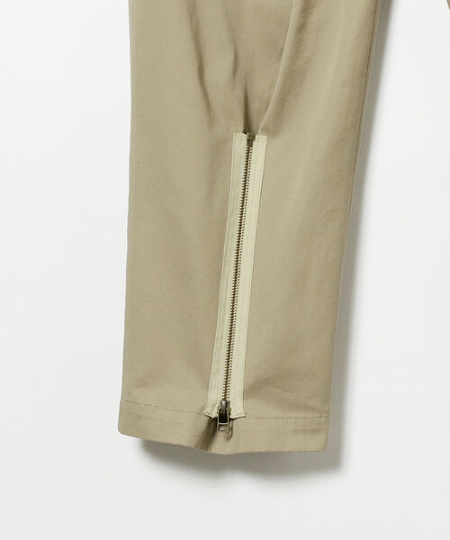BEAMS LIGHTS（ビームスライツ）の「BEAMS LIGHTS / バック ジップ パンツ（スラックス・メンズ・ベージュ/ネイビー・MEDIUM/SMALL/LARGE）」の8枚目の写真