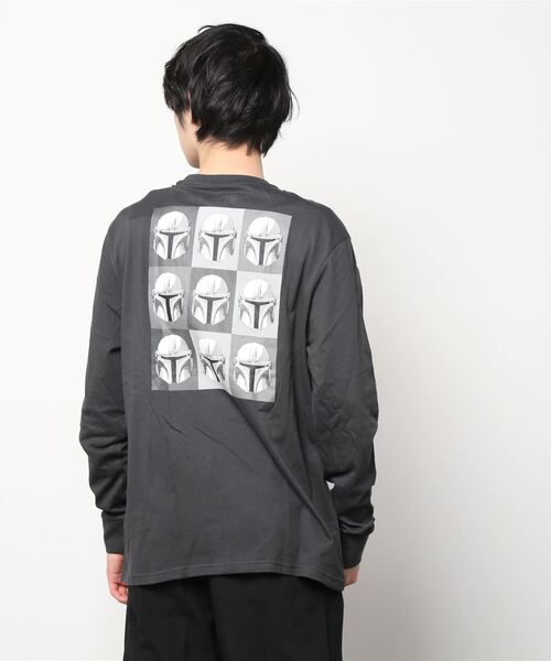 ELEMENT（エレメント）の「ELEMENT メンズ  【STAR WARS】 HELMET LS ロンＴ【2020年冬モデル】/エレメント長袖ロンT（Tシャツ/カットソー・メンズ・グレー・LARGE）」の2枚目の写真
