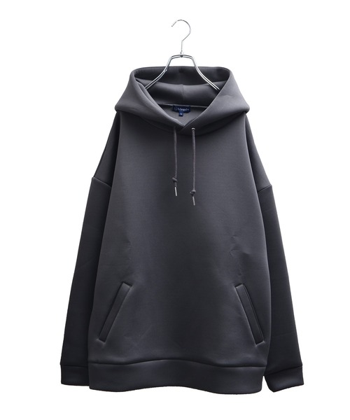 MinoriTY(マイノリティ)の「【MinoriTY】ルーズパーカー オーバーサイズ スウェット ポンチ エアリー ビッグシルエット プルパーカー トレーナー 秋服(スウェット・メンズ・アイボリー/グレー系その他/レンガ/チャコール・S/M/L)」の18枚目の写真