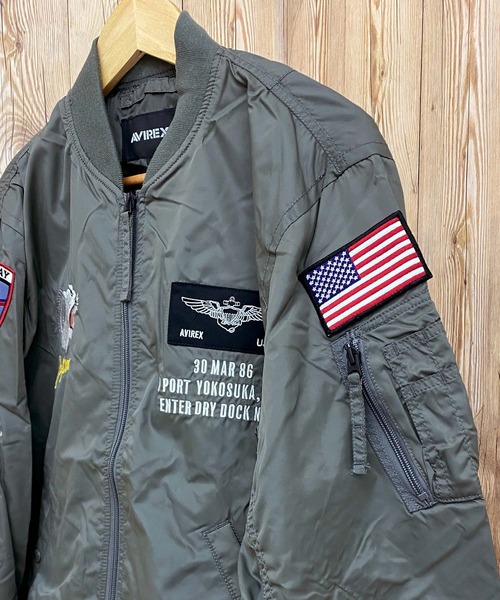 AVIREX（アヴィレックス）の「ユーティリティー MA-1 スーベニア（MA-1