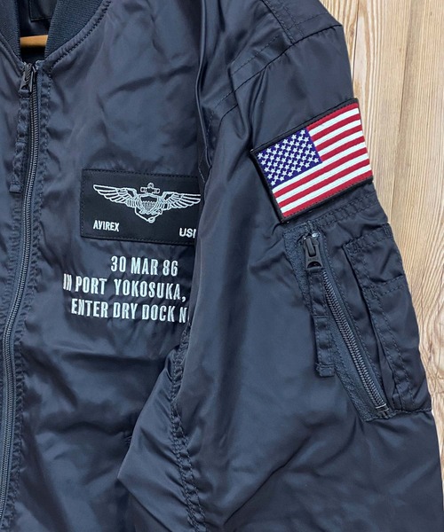 AVIREX（アヴィレックス）の「ユーティリティー MA-1 スーベニア（MA-1