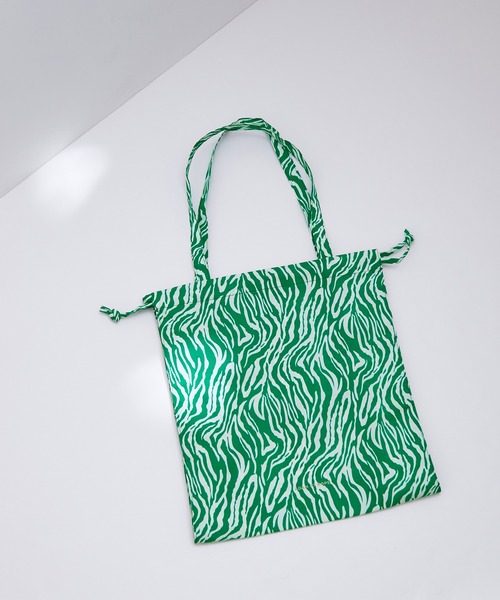 ADAM ET ROPE'（アダムエロペ）の「パッカブルトートバッグ（エコバッグ/サブバッグ・レディース・ベージュ/グリーン/ブラック系その他・FREE）」の3枚目の写真