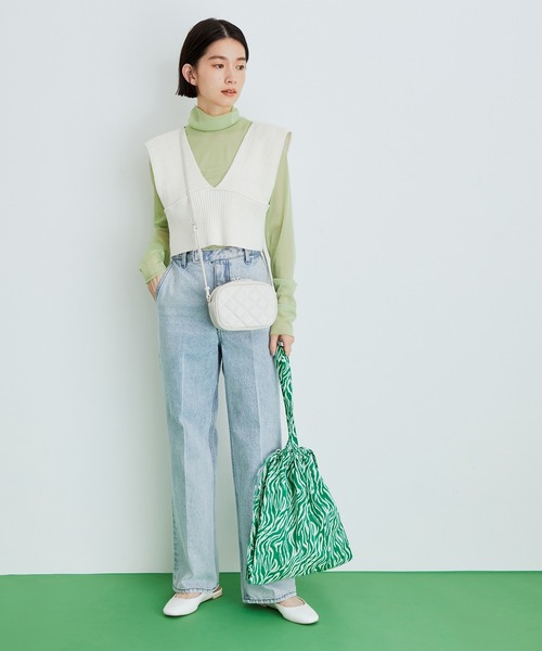 ADAM ET ROPE'（アダムエロペ）の「パッカブルトートバッグ（エコバッグ/サブバッグ・レディース・ベージュ/グリーン/ブラック系その他・FREE）」の20枚目の写真