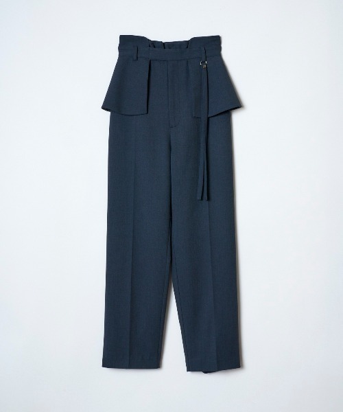 REDYAZEL(レディアゼル)の「ウエストペプラムパンツ(その他パンツ・レディース・ネイビー/サックスブルー/グリーン・SMALL/MEDIUM)」の20枚目の写真