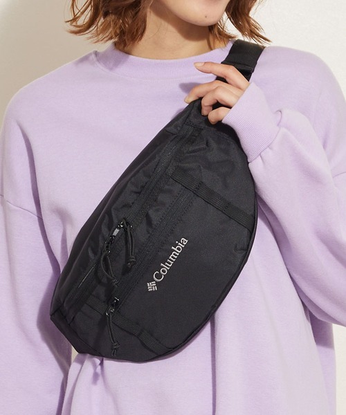 Columbia（コロンビア）の「コロンビア【Colombia】ヒップバッグ（ボディバッグ/ウエストポーチ・メンズ・ブラック/グリーン/ホワイト/パープル・フリー）」の3枚目の写真