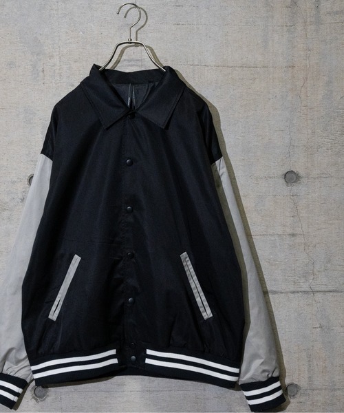 JOHN'S CLOSET(ジョンズクローゼット)の「【i】サテンスタジャン(スタジャン・メンズ・グリーン/レッド/ブラック・MEDIUM/LARGE/X-LARGE)」の1枚目の写真