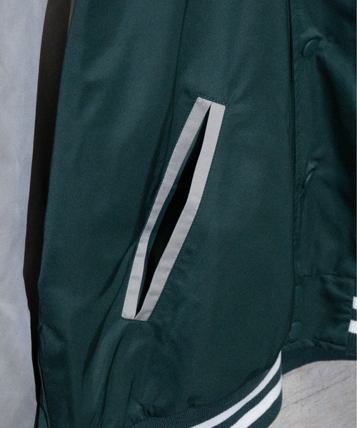 JOHN'S CLOSET(ジョンズクローゼット)の「【i】サテンスタジャン(スタジャン・メンズ・グリーン/レッド/ブラック・MEDIUM/LARGE/X-LARGE)」の9枚目の写真